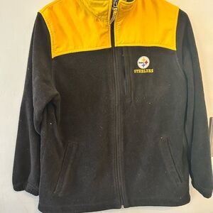 NFL Apparel Pittsburgh Steelers Soft Fleece Women’s Sz M Full Zip